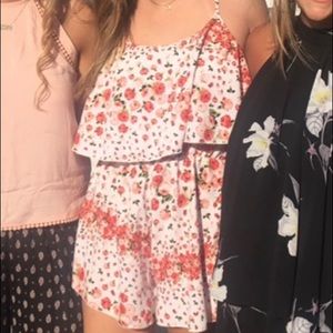 Boutique floral romper